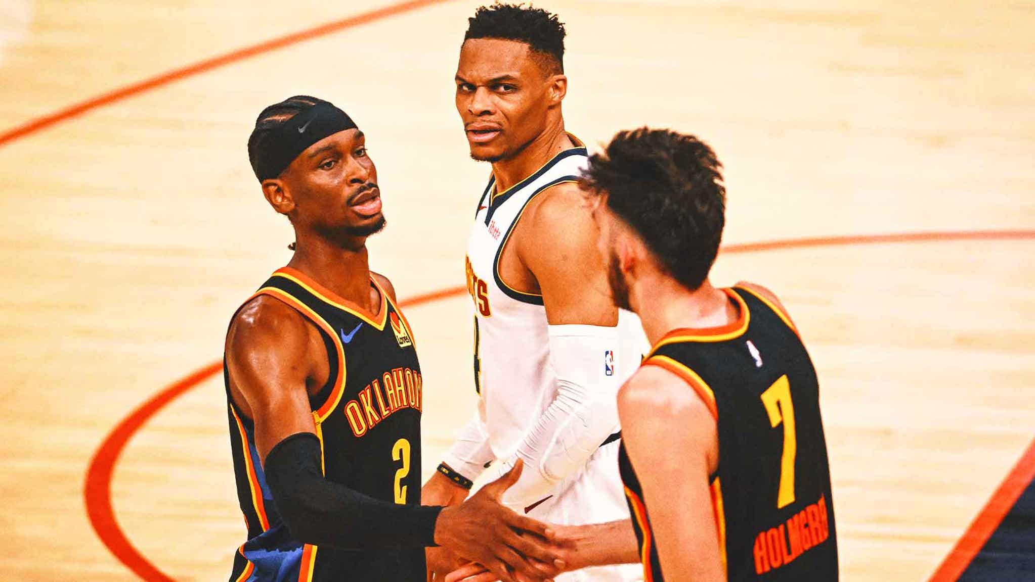 Thunder Triumphs Over Nuggets in Record-Setting Game to Even Series