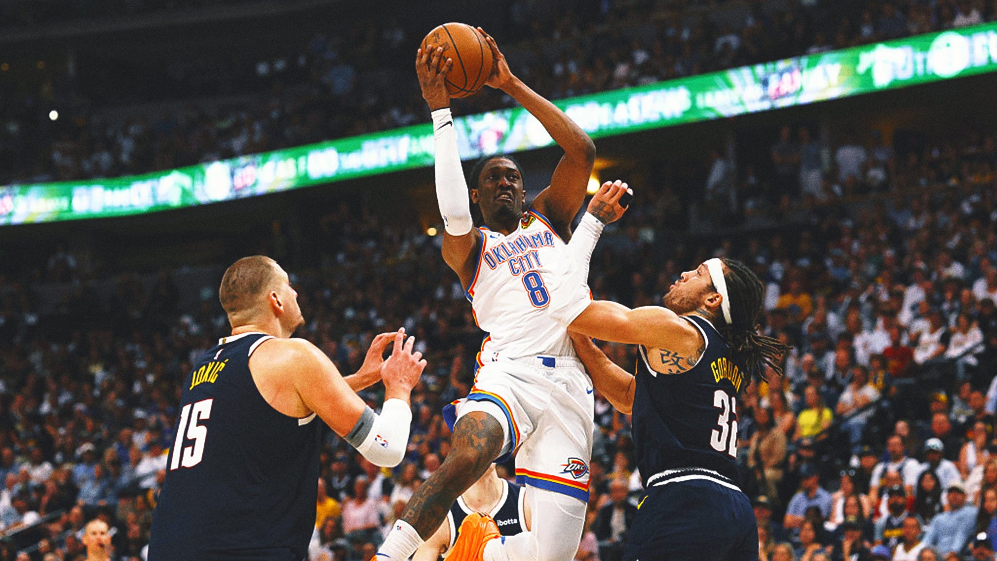 Thunder's Strong Defense Pushes Past Nuggets, Evening Series at 2-2