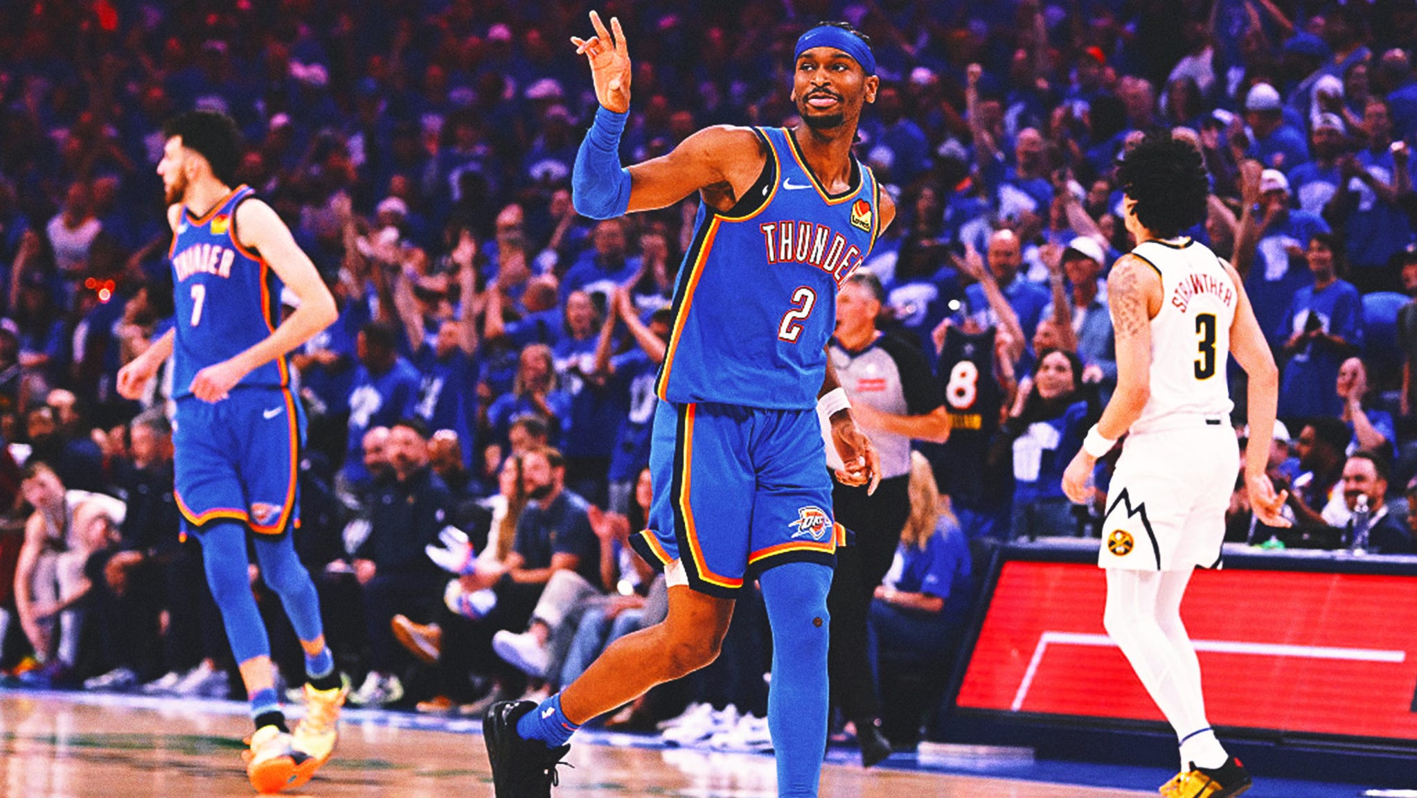 Thunder Overwhelm Nuggets, Returning to Western Conference Finals After Nine Years