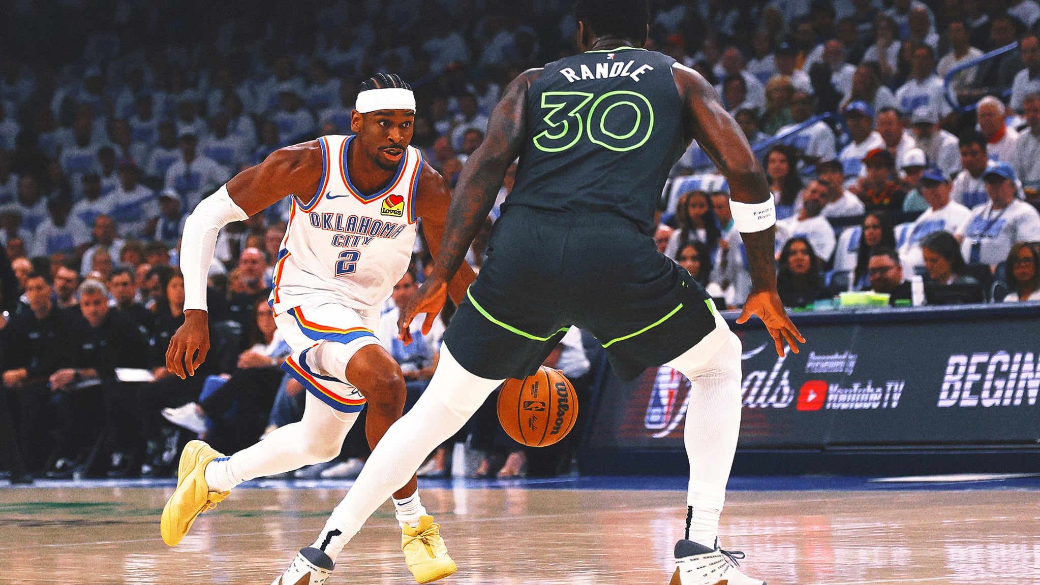 Thunder Rally in Second Half to Claim Game 1 Win Over Timberwolves