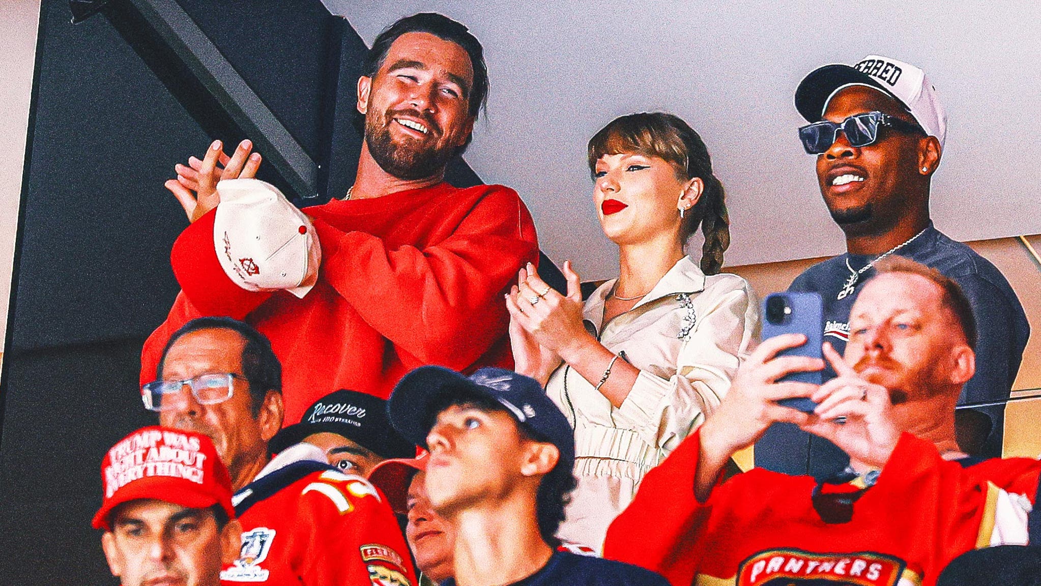 Taylor Swift and Travis Kelce Spotted at Stanley Cup Final with Wayne Gretzky