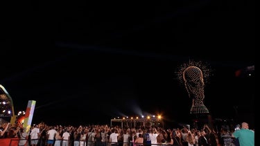 Shaboozey Lights Up Largest Drone Show at FOX Sports’ Countdown Party for 2026 World Cup