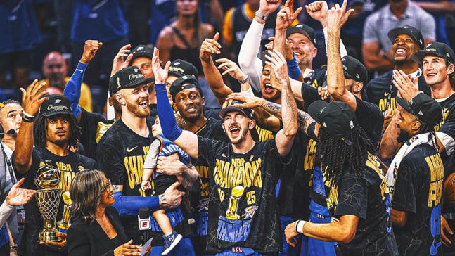 Thunder GM Sam Presti Celebrates Unique Path to NBA Championship