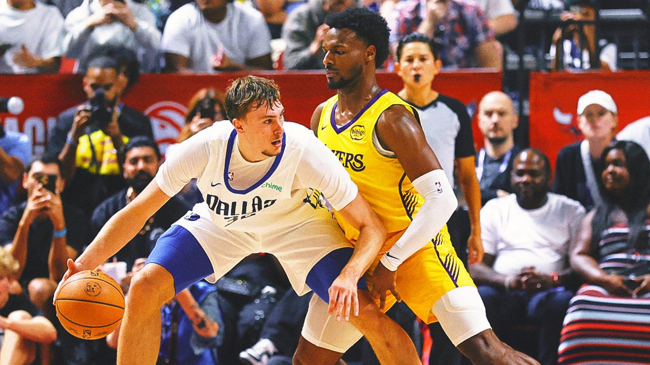 Cooper Flagg Shines in His First Game at the NBA Summer League Against Bronny James