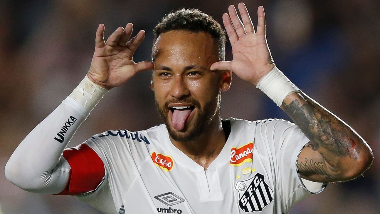 Neymar Ends Transfer Speculation with New Santos Contract