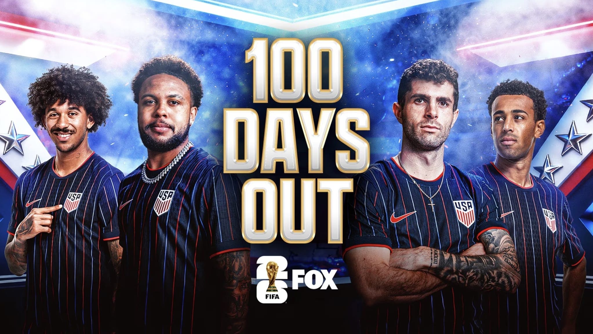 Forecasting the U.S. Starting Lineup for the 2026 World Cup, Just 100 Days Away