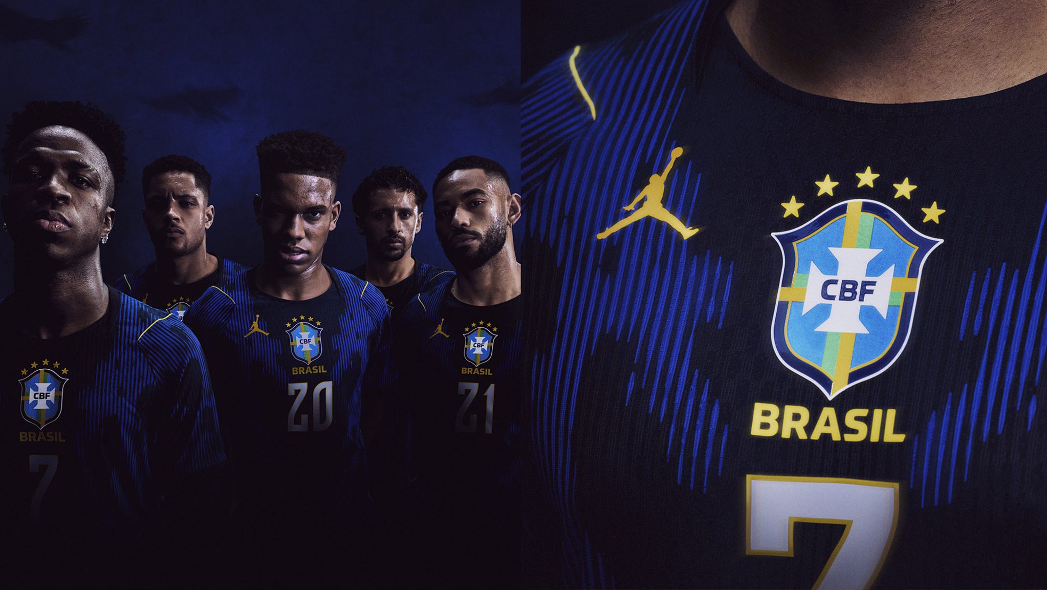Brazil Unveils New Away Kits for 2026 FIFA World Cup Featuring Jordan's Iconic Jumpman