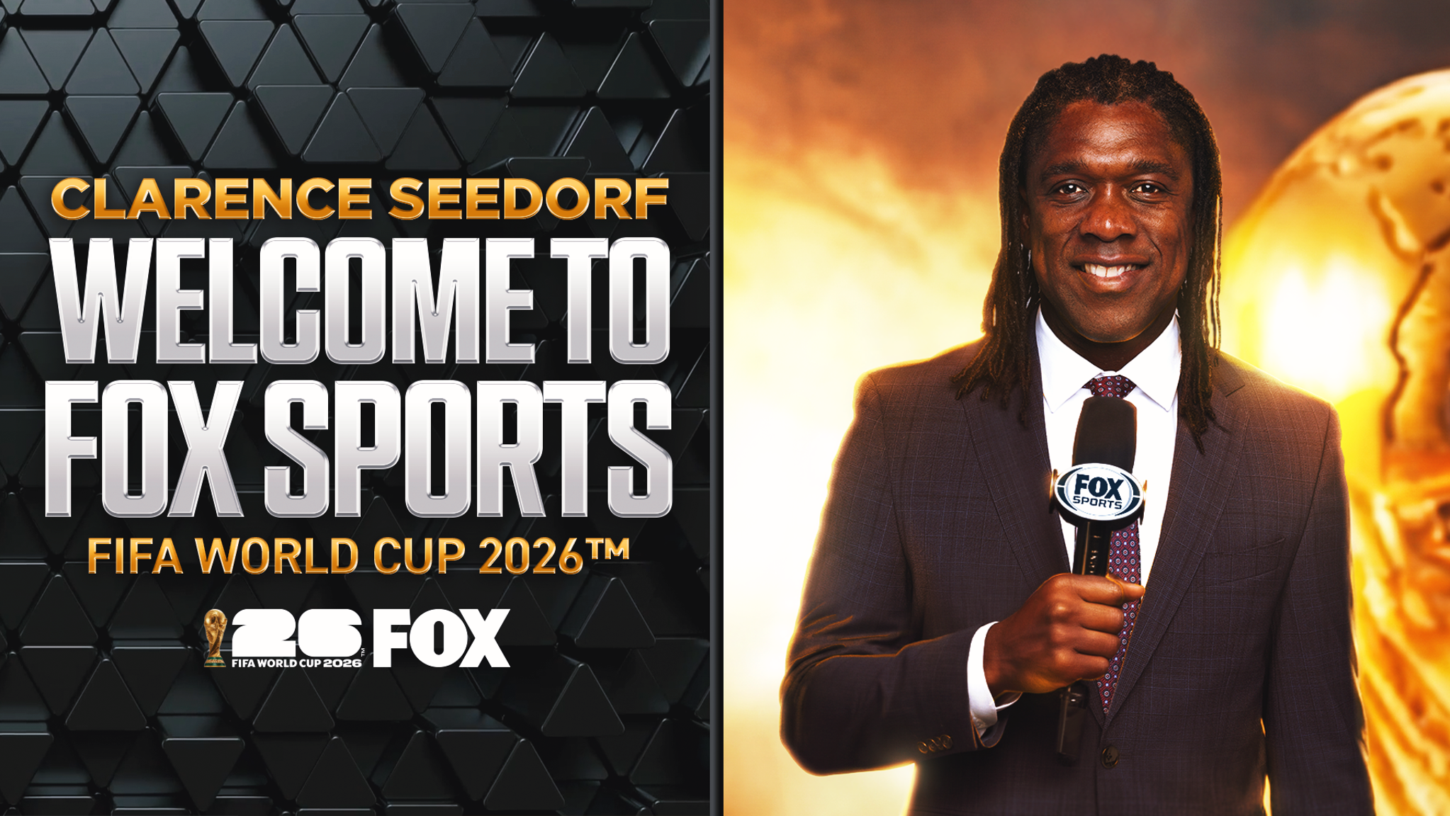 Clarence Seedorf to Analyze for FOX Sports During 2026 FIFA World Cup