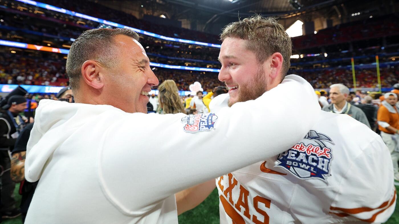 Steve Sarkisian Supports Quinn Ewers' Choice to Enter NFL Draft: 'He Gave His All to Texas'