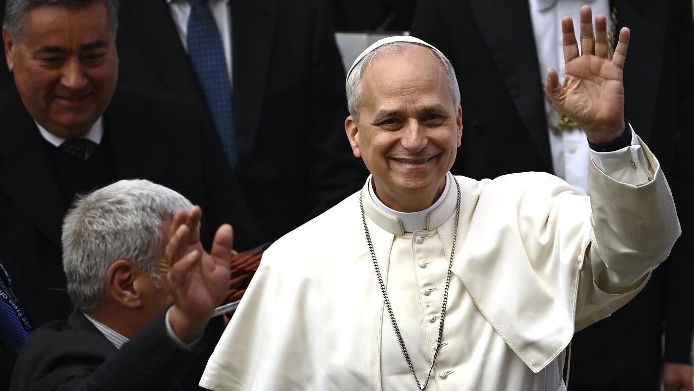 Pope Leo XIV Asks 'Which Team?' Before Signing Baseball in Vatican