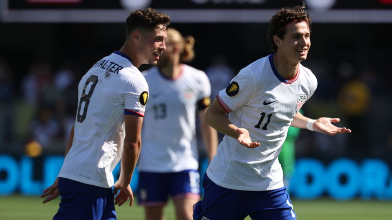 The USMNT Celebrates a Significant 5-0 Victory as Gold Cup Commences