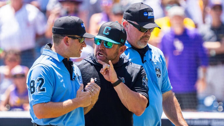 Coastal Carolina Coaches Dismissed in Opening Inning of College World Series Game 2