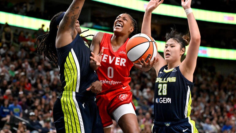 Kelsey Mitchell's Stellar Performance Drives Indiana Fever to Victory Over Dallas Wings