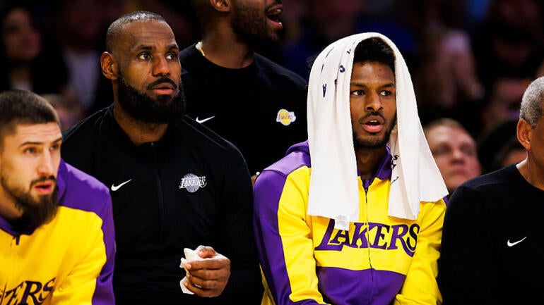 Bronny James Addresses Rumors Surrounding LeBron's Future with the Lakers