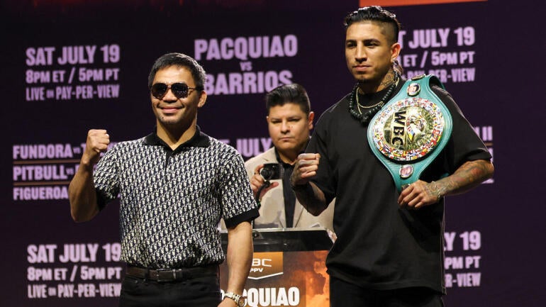 Manny Pacquiao Set to Face Mario Barrios: Fight Details, Odds, and Viewing Information