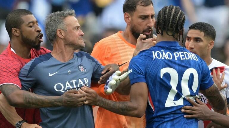 Luis Enrique's Fracas with Chelsea's Joao Pedro Following Club World Cup Final