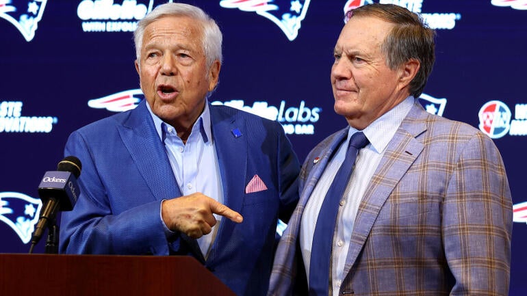 Bill Belichick Responds to Robert Kraft’s Comments on NFL Risks