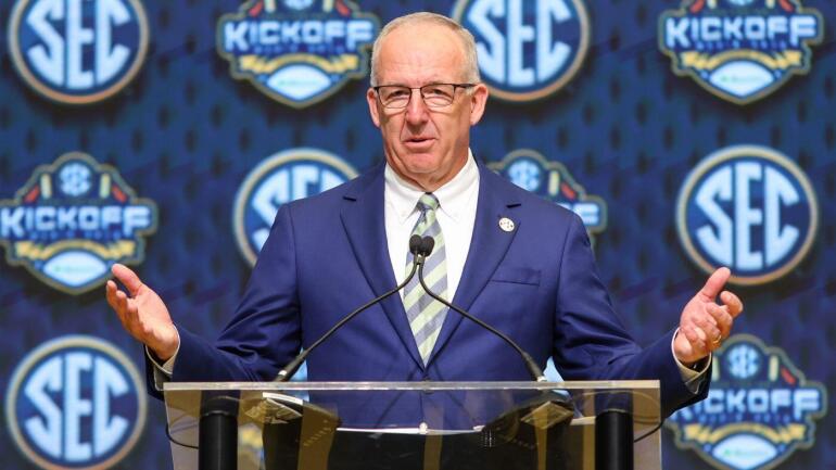 Greg Sankey Takes a Dig at James Franklin and the Big Ten Over SEC Comments