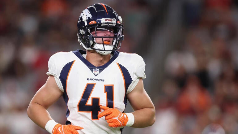 Drew Sanders Carted Off During Training Camp with Non-Achilles Lower Leg Injury