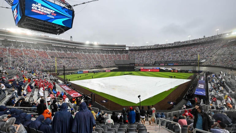 Rain Delays MLB Speedway Classic: Braves and Reds Game Rescheduled