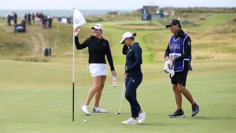 Mimi Rhodes Scores Hole-in-One Using Partner's Ball at AIG Women's Open