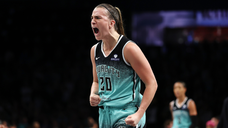 Sabrina Ionescu's Amazing Four-Point Play Secures Win for Liberty Against Lynx