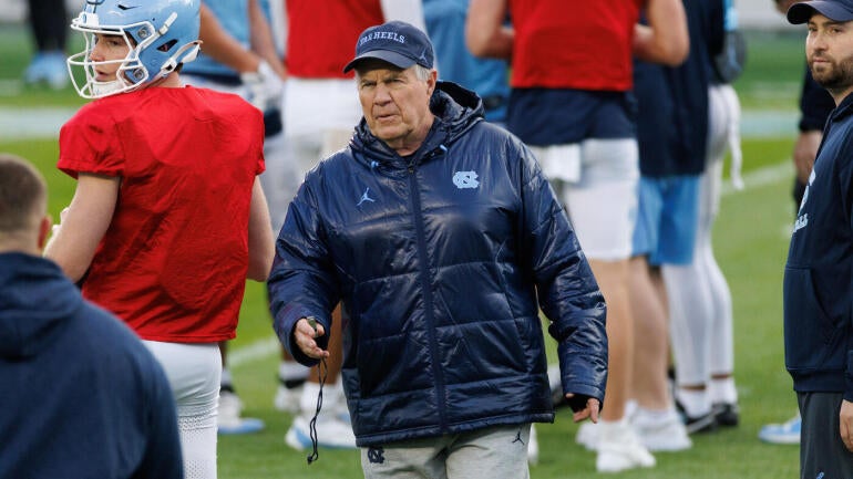 Bill Belichick Begins His College Football Journey as North Carolina Takes on TCU