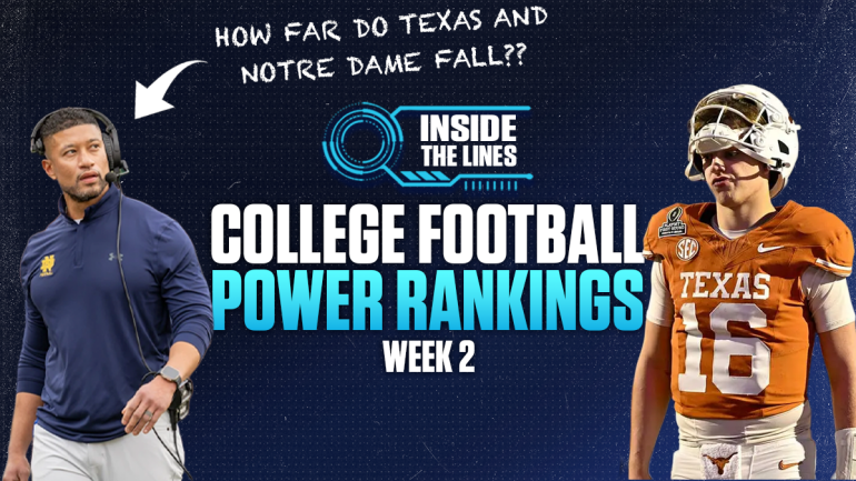 College Football Playoff Power Rankings: Week 2 Updates
