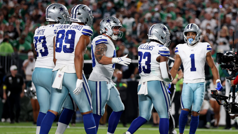 Javonte Williams Scores First Touchdown of 2025 NFL Season for Cowboys Against Eagles