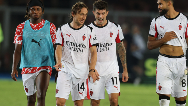Rakitic on Modric's Role in Pulisic's Success at Milan