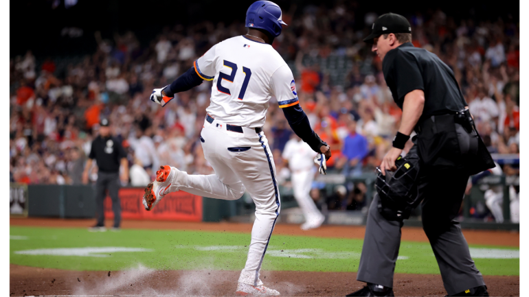 Yordan Alvarez Leaves Crucial Astros Game After Ankle Injury
