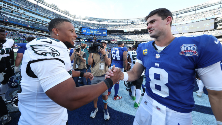 Saquon Barkley Celebrates Daniel Jones' Strong Start with Colts