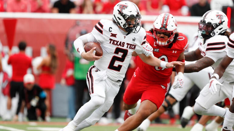 Texas Tech QB Behren Morton Suffers Injury During Game Against Utah