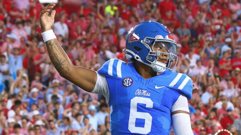 The Rise of Trinidad Chambliss: From Division-II to Leading Ole Miss Offense