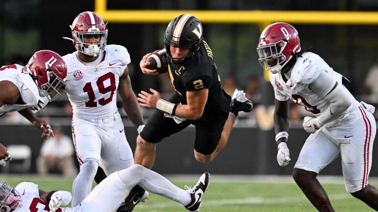 Diego Pavia of Vanderbilt Discusses Confidence Ahead of Alabama Showdown