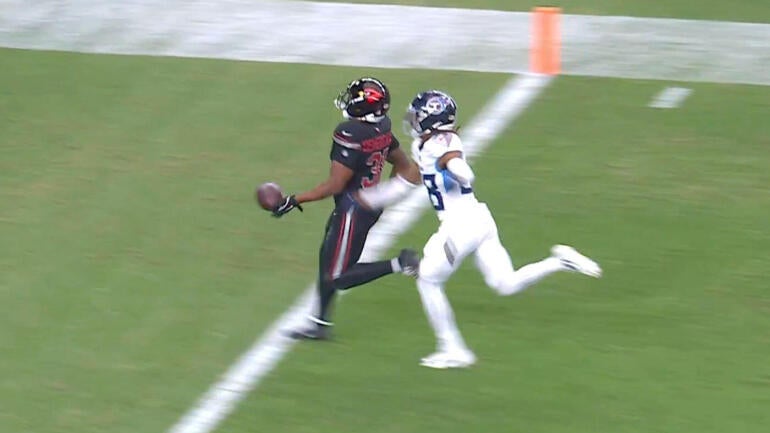 Cardinals' Emari Demercado's Early Celebration Leads to Fumble