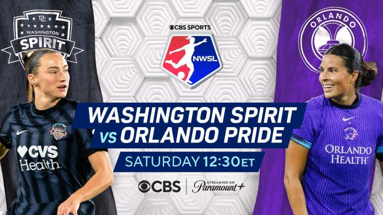 Your Weekend Soccer Preview: Washington Spirit Vs. Orlando Pride on CBS