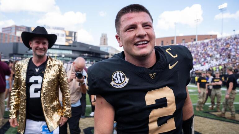 Diego Pavia's Heisman Moment in Vanderbilt's Landmark Victory Over LSU