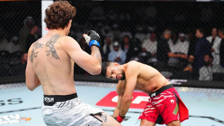 UFC 321 Highlights: Quillan Salkilld's Head Kick Stuns Haqparast