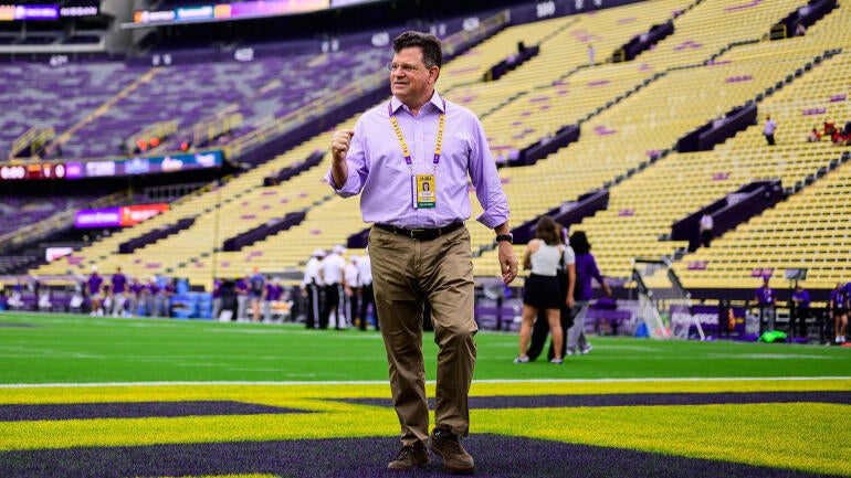 LSU and Athletic Director Scott Woodward Part Ways Following Brian Kelly's Dismissal