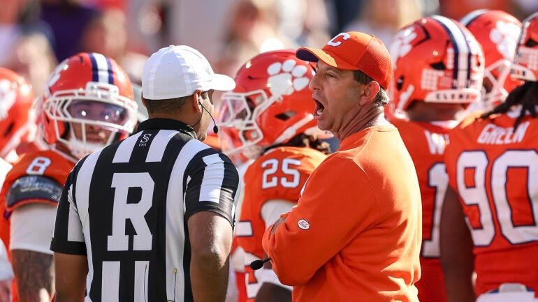 Dabo Swinney Critiques Game Officials Following Controversial Pass Interference Call