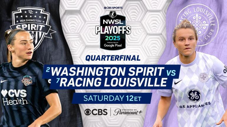 NWSL Playoffs Kick Off with Kansas City Current Leading; Spirit to Play Racing Louisville on CBS