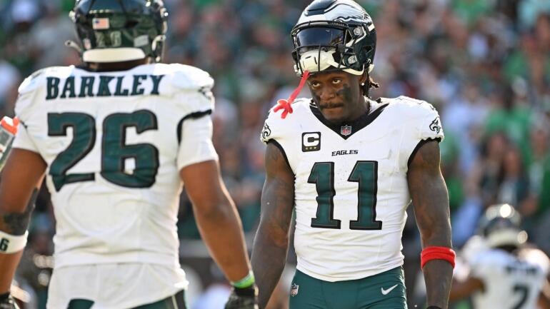 A.J. Brown's Unexpected Remarks Regarding Saquon Barkley Amidst Eagles' Challenges