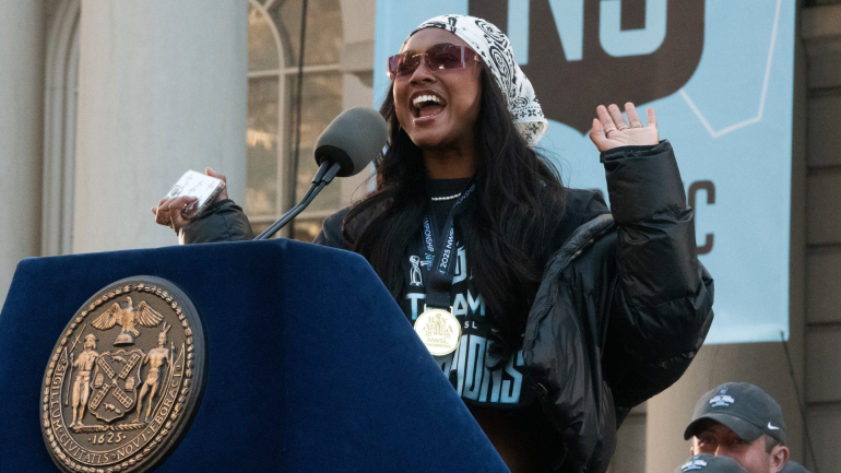 Gotham FC Celebrates NWSL Championship at City Hall