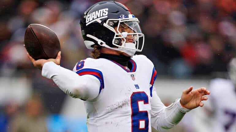 Giants QB Jaxson Dart Cleared to Play Against Patriots After Concussion Recovery