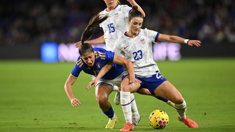 USWNT Dominates Italy in a Friendly Match