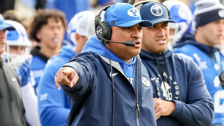 BYU Strengthens Efforts to Retain Kalani Sitake Amid Penn State's Pursuit