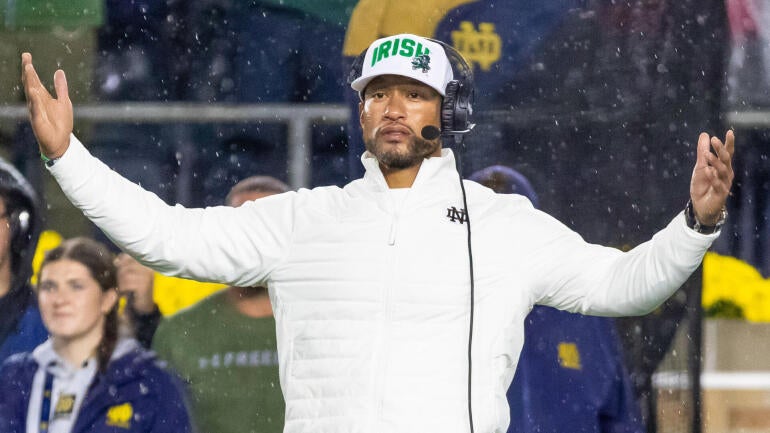 Marcus Freeman Puzzled by Notre Dame's Fall in CFP Rankings