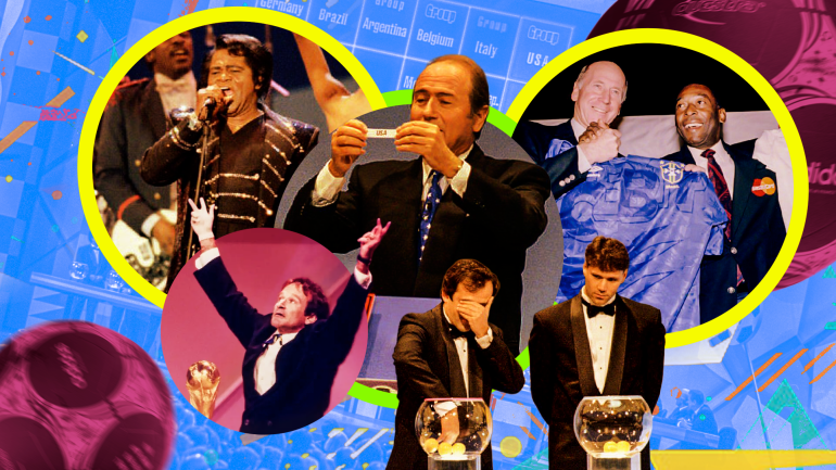 Robin Williams and the 1994 World Cup Draw: A Glitzy Undertaking