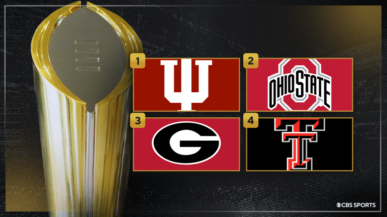 Final College Football Playoff Rankings: Indiana Takes the Lead as Miami Surges Past Notre Dame